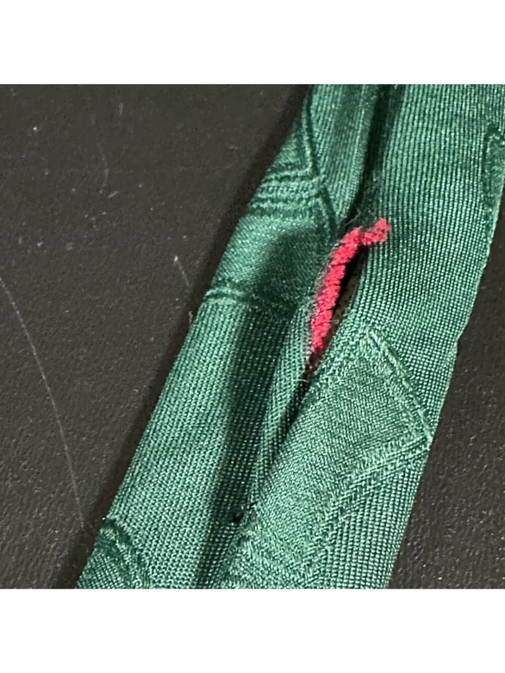 Vintage 90s Polo Ralph Lauren GRAND PRIX INTERNATIONAL Silk Necktie Green